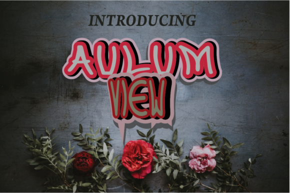 Aulumview Display Font for Small Business Branding