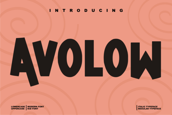 Avolow: The Display Font That Makes Your Headlines Stop Scrollers