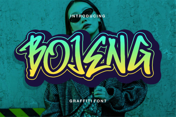 Bojeng: A Bold Urban Display Font for Digital Branding