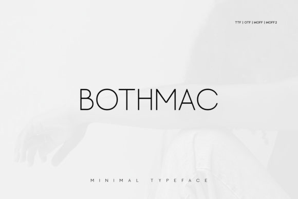 Bothmac: A Modern Display Font for Scroll-Stopping Brand Content