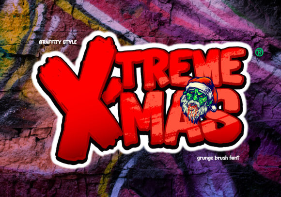 Extreme Xmas: A Bold Display Font for Memorable Branding