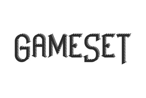 GameSet Display Font for Small Business Branding