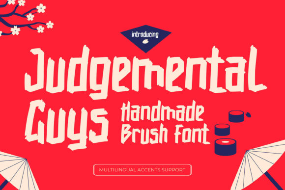Judgemental Guys: A Display Font That Makes Your Brand Feel Intentional