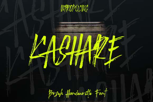 Kashare: A Bold Display Font That Builds Brand Trust