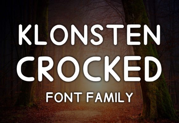 Klonsten Crocked: A Display Font That Makes Your Brand Feel Thoughtful