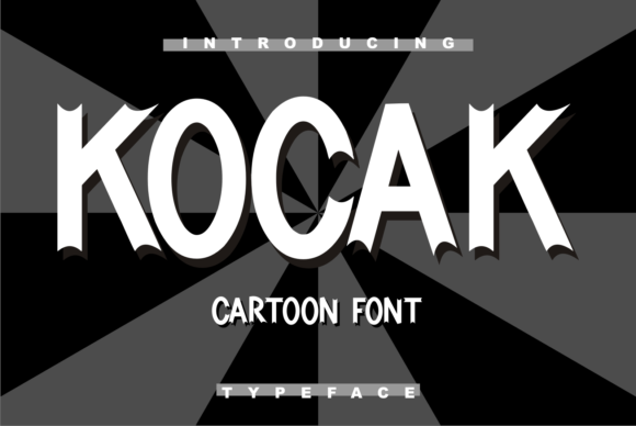 Kocak Display Font for Small Business Branding