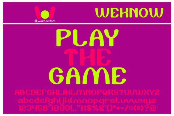 Play the Game: A Display Font That Makes Branding Feel Alive
