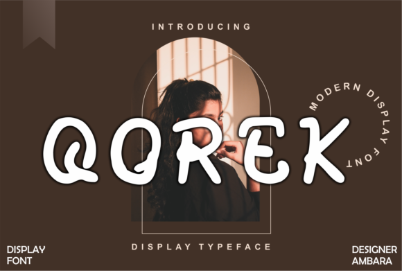 Qorek: A Modern Display Font That Elevates Digital Branding