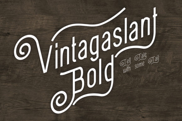 VintagaSlant Bold: A Thoughtful Display Font for Editorial Warmth