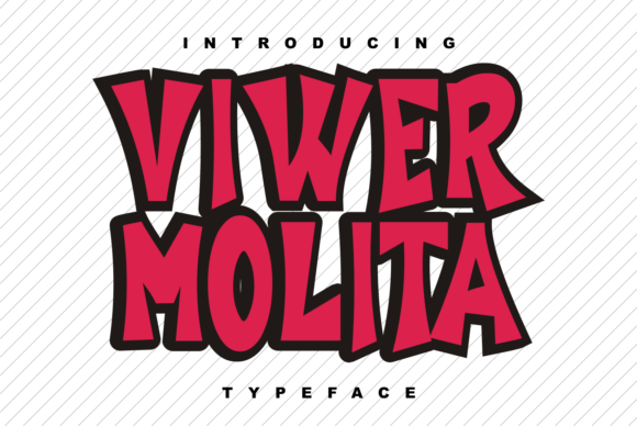 Viwer Molita: A Bold Display Font for Digital Impact